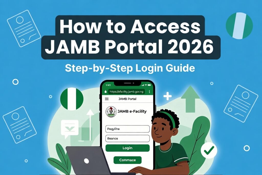 How to Access JAMB Portal 2026