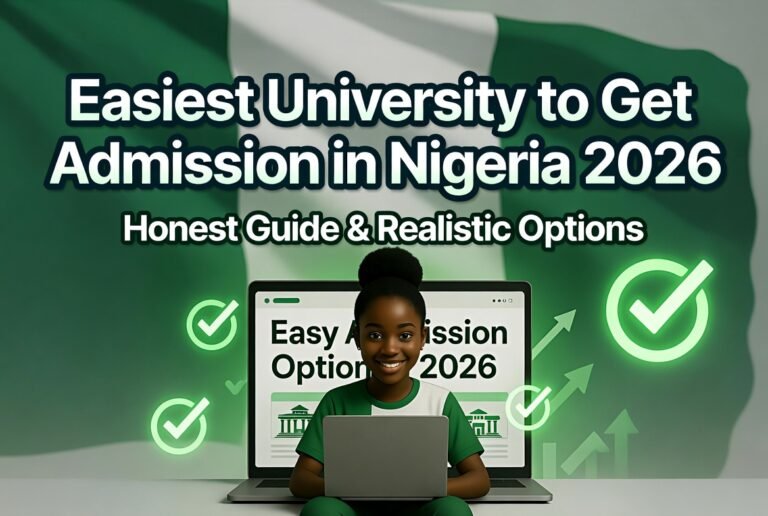 Easiest University to Get Admission in Nigeria 2026: