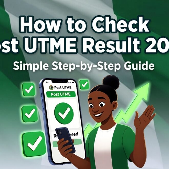 How to Check Post UTME Result 2026: Simple Step-by-Step Guide for All Candidates