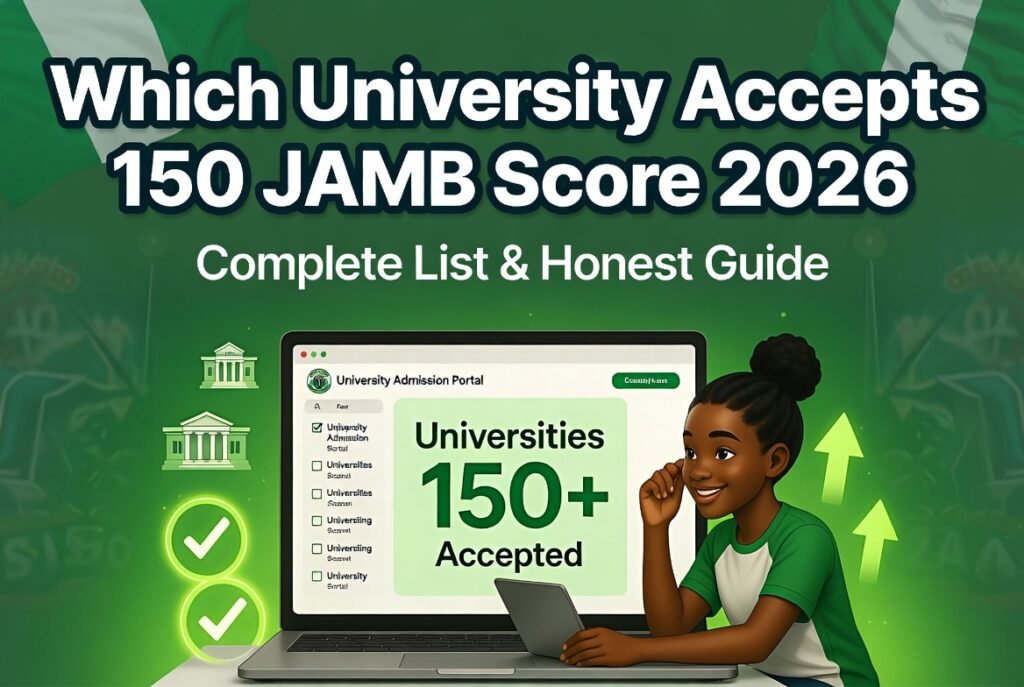 Which University Accepts 150 JAMB Score 2026