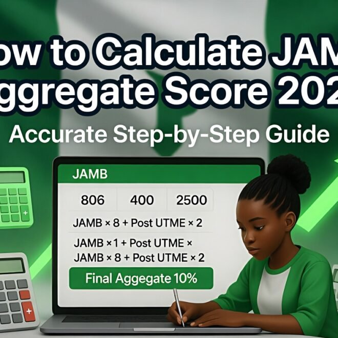 How to Calculate JAMB Aggregate Score for Admission 2026