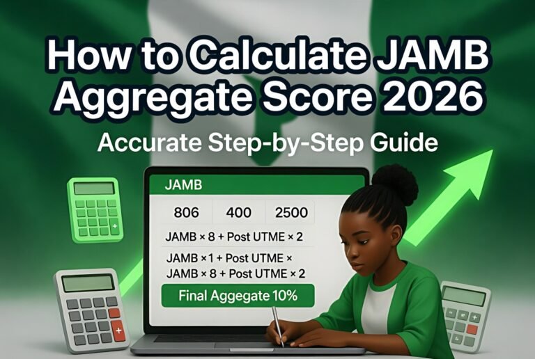 How to Calculate JAMB Aggregate Score for Admission 2026